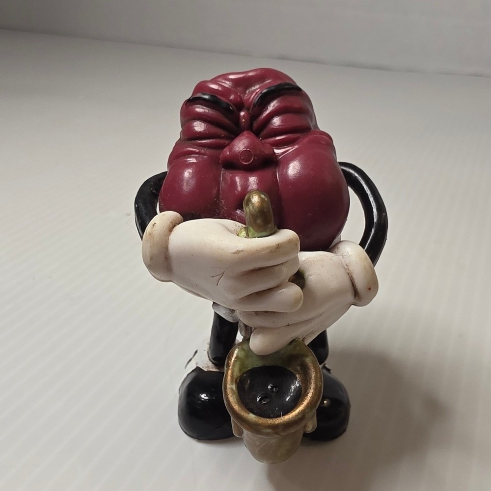 California Raisins‎ PVC Figure Small Purple Good 1987 Saxophone Player